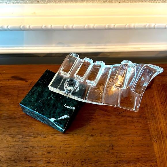 LILLIE Glassblowers of Atlanta Rare Handblown Piano Sculpture - Picture 5 of 10